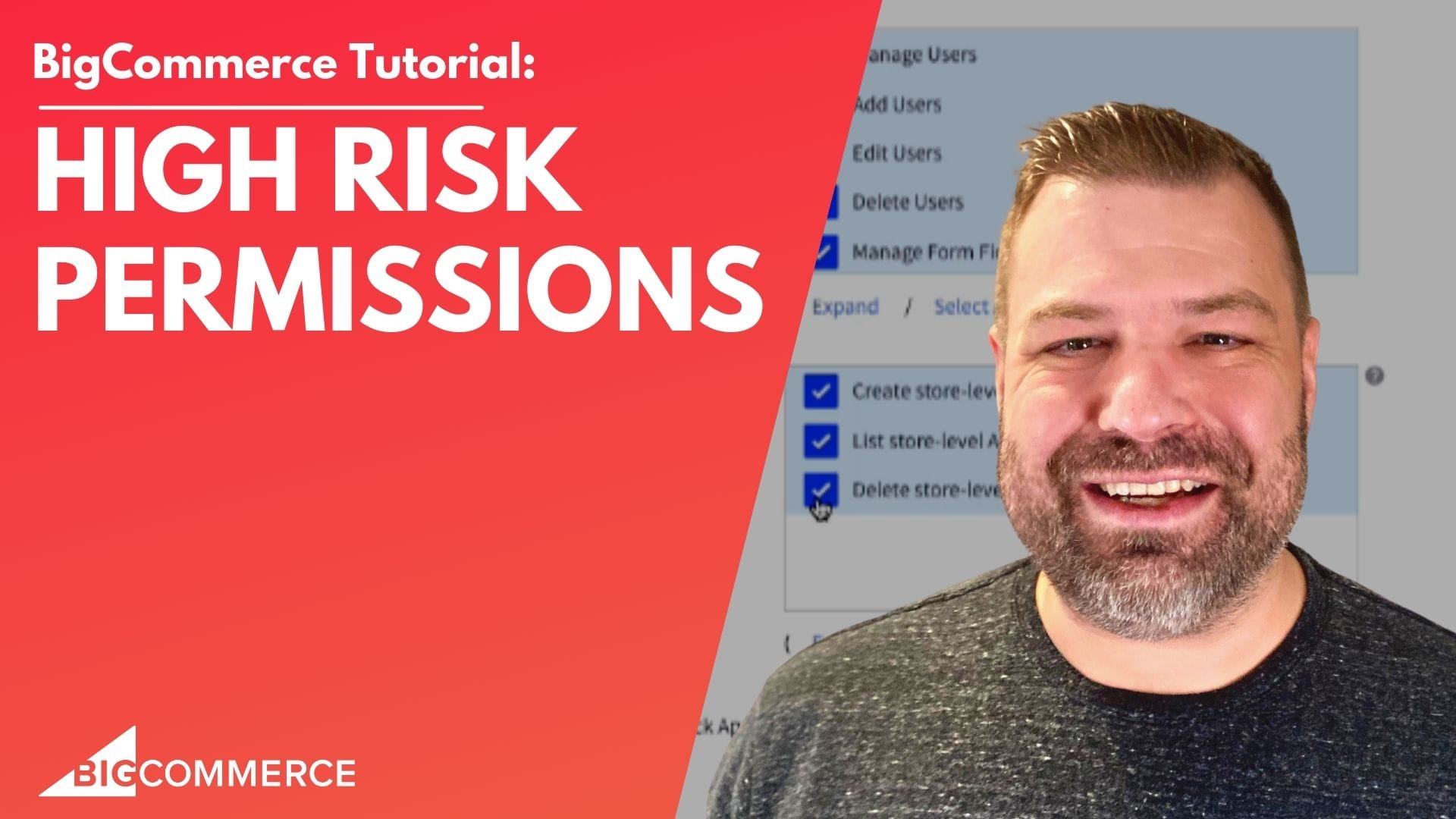 High-Risk Permissions in BigCommerce