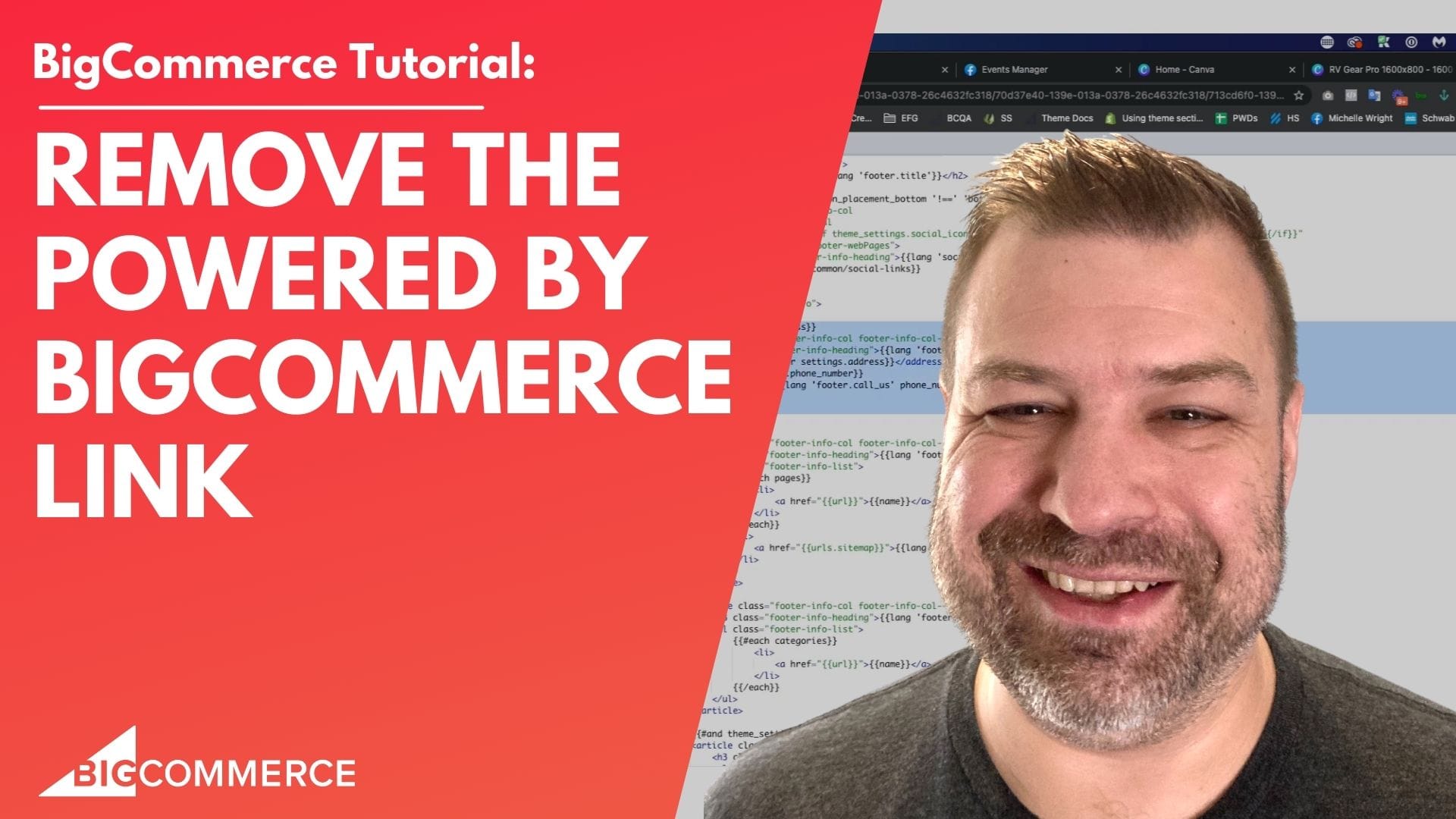 Remove Powered by BigCommerce Link