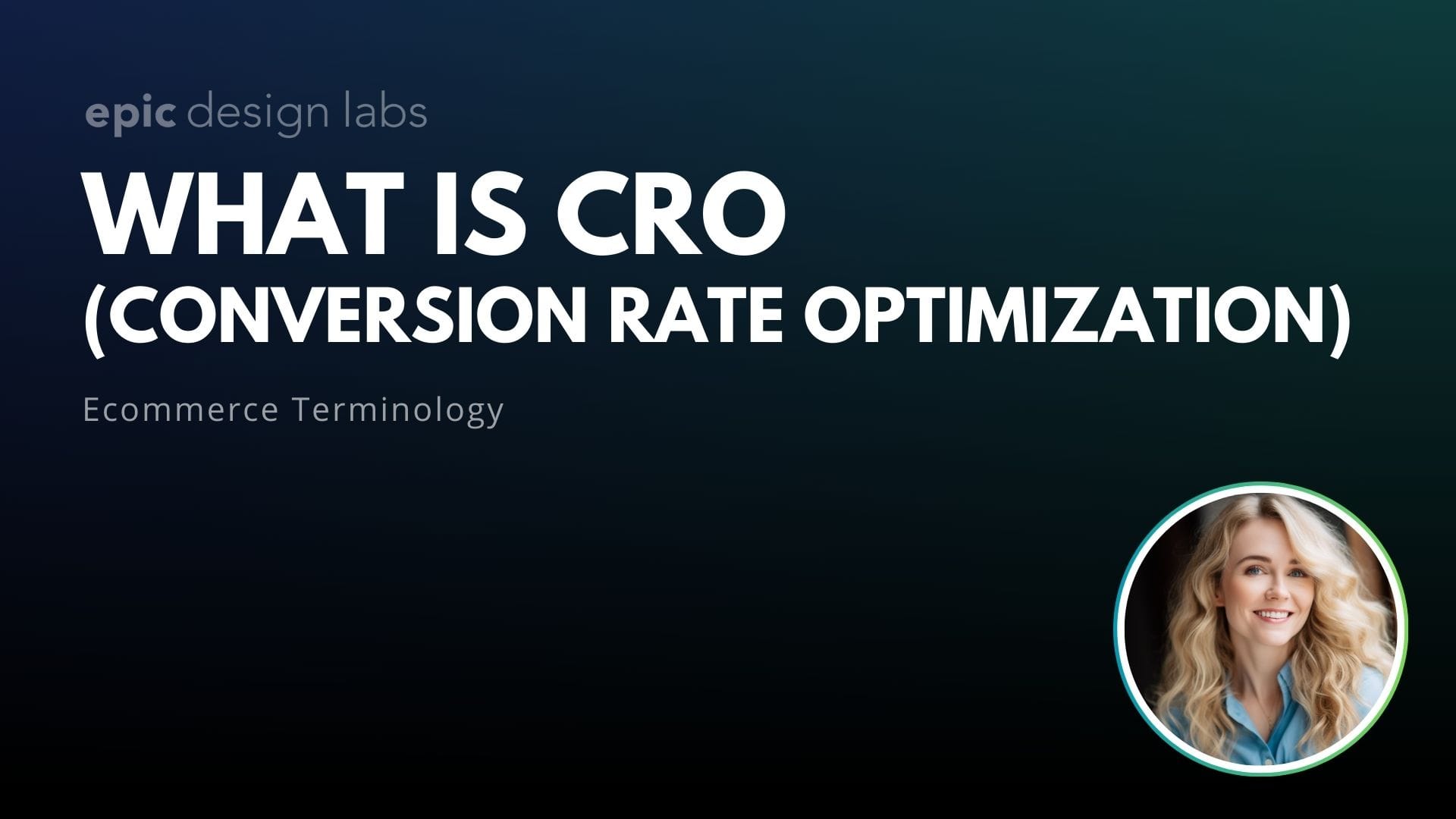What is CRO in Ecommerce