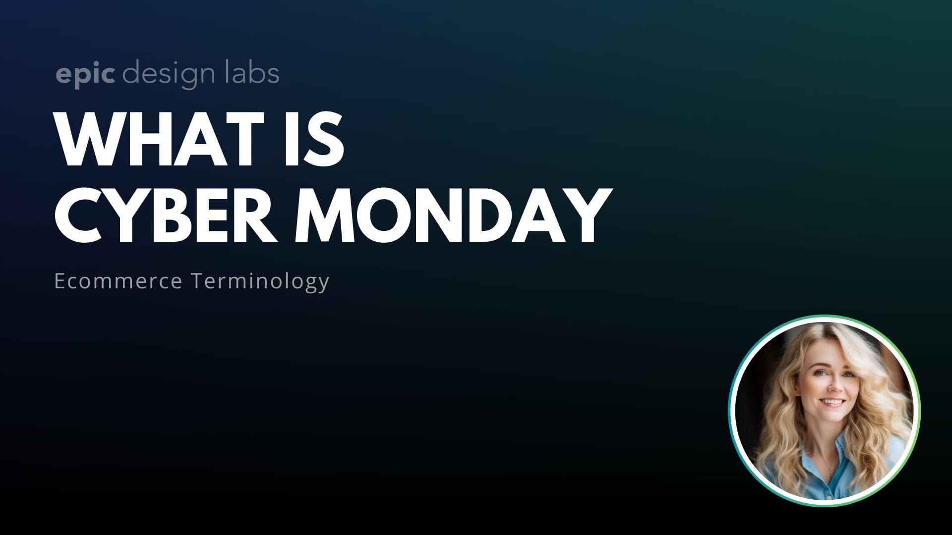 What is Cyber Monday in Ecommerce