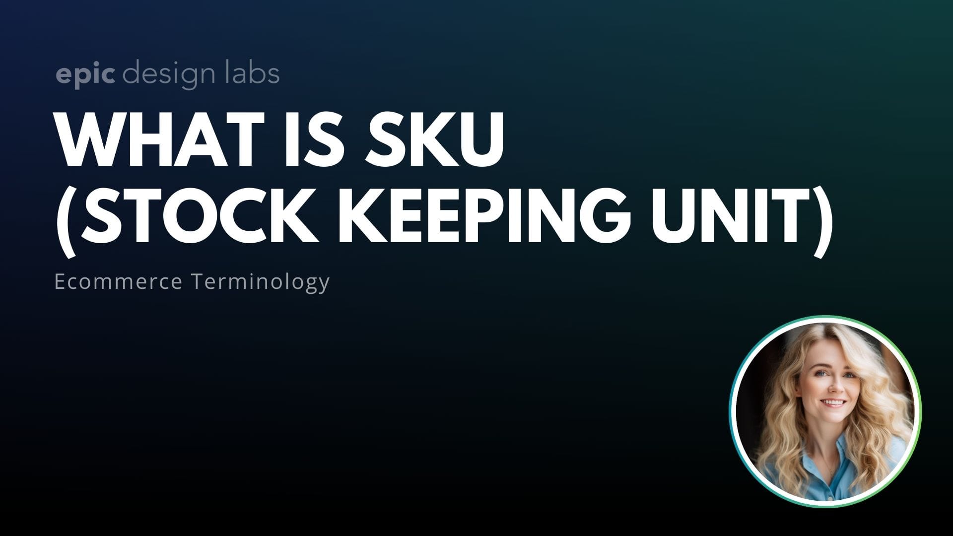 What is SKU in Ecommerce
